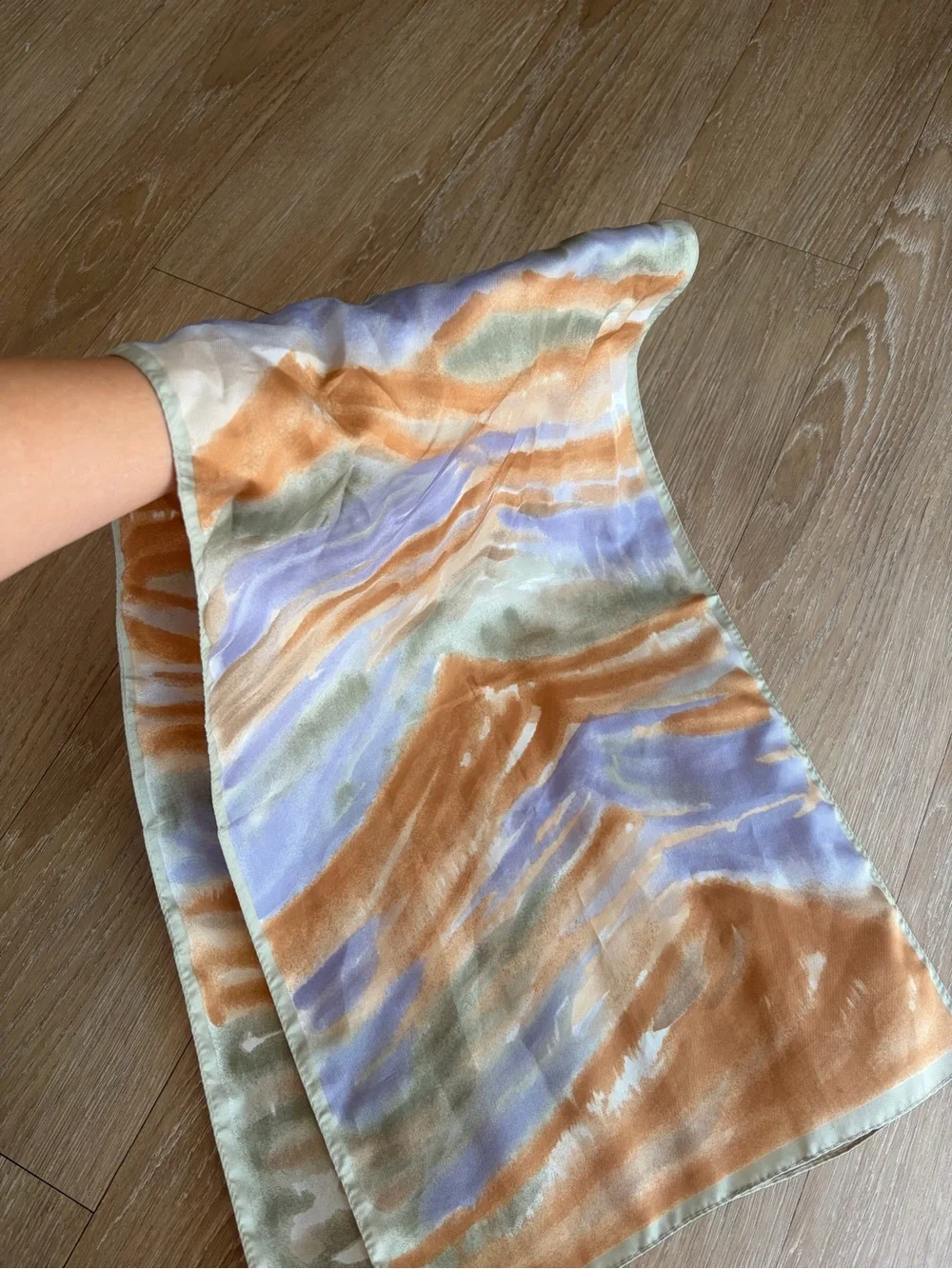Orange & Purple Scarf Accessory